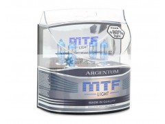 Набор галогеновых ламп MTF Light H9 Argentum +80% 4000K